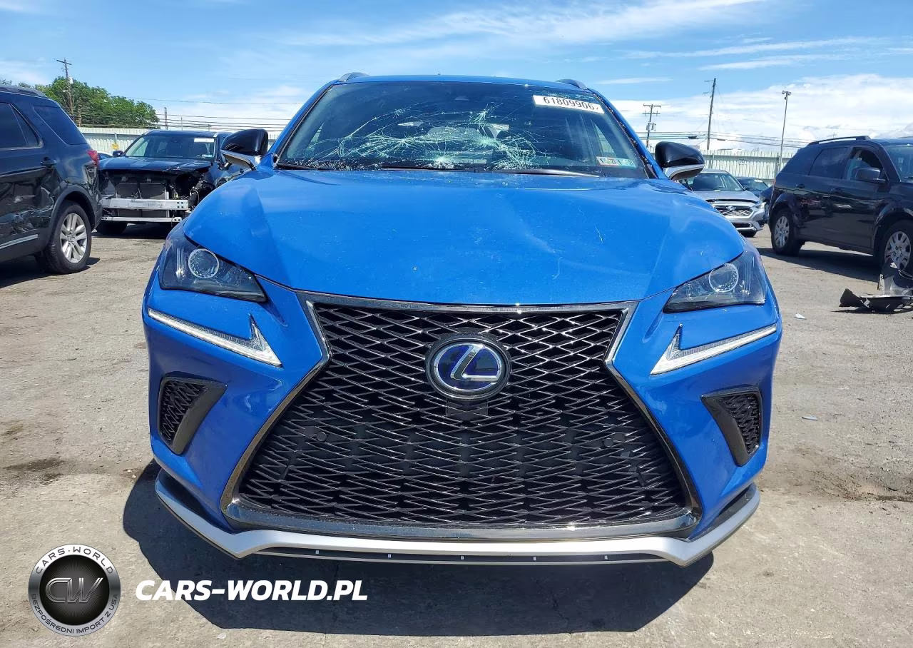 2021 Lexus Nx 300H F Sport Black Line VIN:JTJSJRDZ2M2154672 - 5
