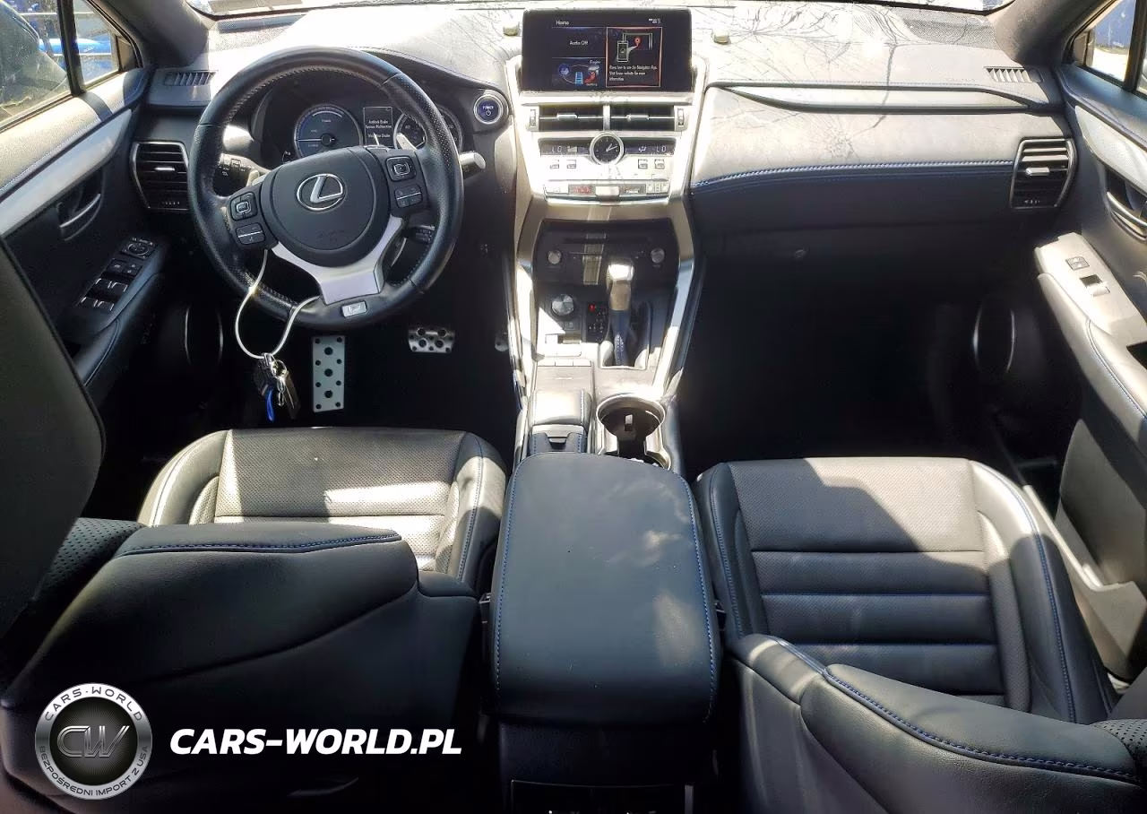 2021 Lexus Nx 300H F Sport Black Line VIN:JTJSJRDZ2M2154672 - 8