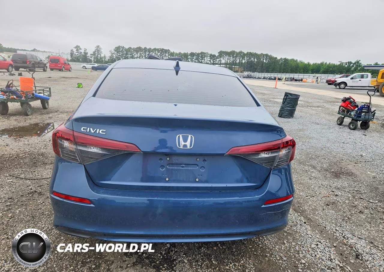 2026 Honda Civic Lx VIN:2HGFE2F29TH578759 - 6