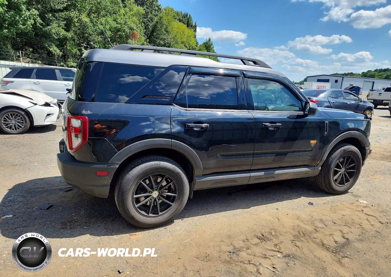 2022 Ford Bronco Sport Badlands VIN:3FMCR9D94NRD33370 - 3