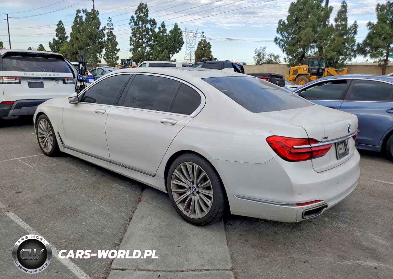 2016 BMW 750 Xi VIN:WBA7F2C53GG415098 - 2