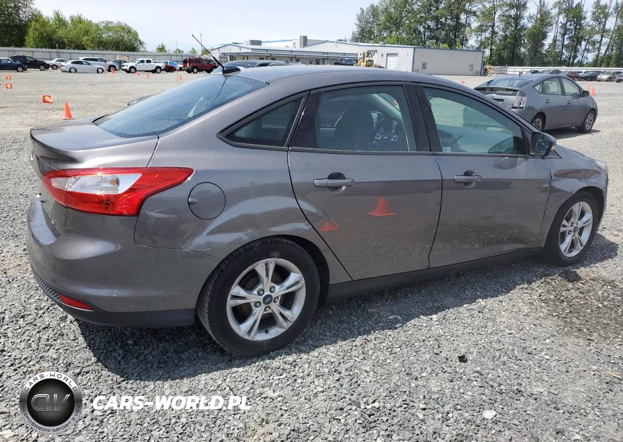 2014 Ford Focus Se VIN:1FADP3F25EL287404 - 3
