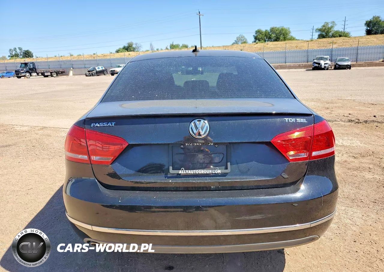 2013 Volkswagen Passat Sel VIN:1VWCN7A36DC050175 - 6