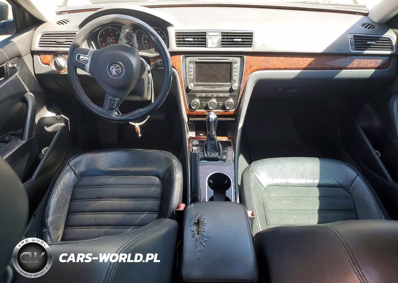2013 Volkswagen Passat Sel VIN:1VWCN7A36DC050175 - 8