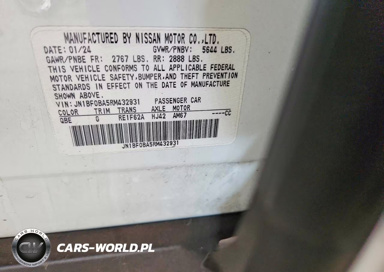 2024 Nissan Ariya Evolve+ VIN:JN1BF0BA5RM432931 - 13