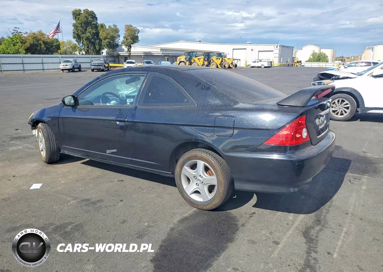 2005 Honda Civic Ex VIN:1HGEM21915L023281 - 2