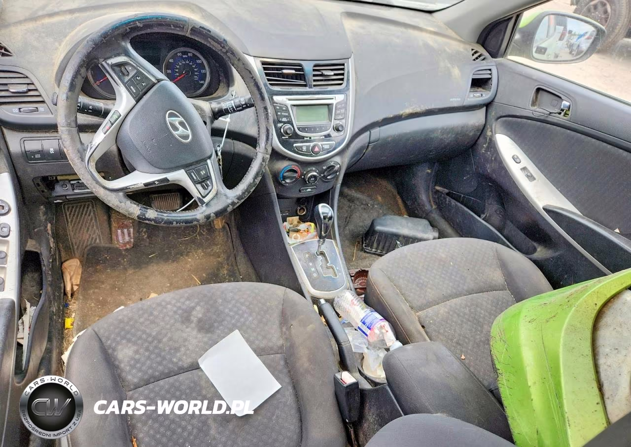 2012 Hyundai Accent Se VIN:KMHCU5AE1CU023451 - 8