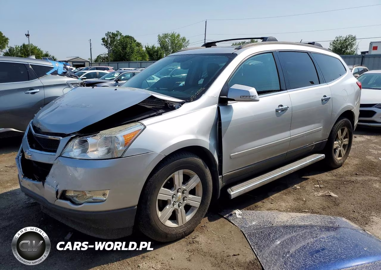 2012 Chevrolet Traverse Lt VIN:1GNKVJED9CJ174179 - 1