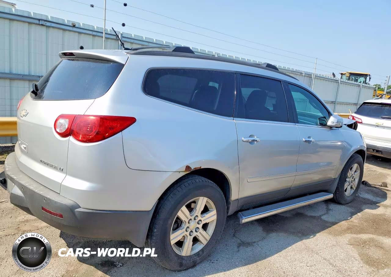 2012 Chevrolet Traverse Lt VIN:1GNKVJED9CJ174179 - 3