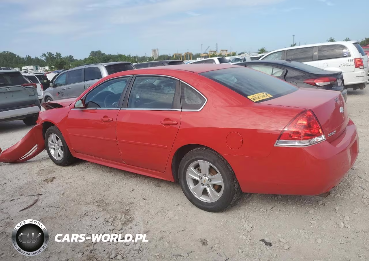 2013 Chevrolet Impala Ls VIN:2G1WF5E3XD1243858 - 2