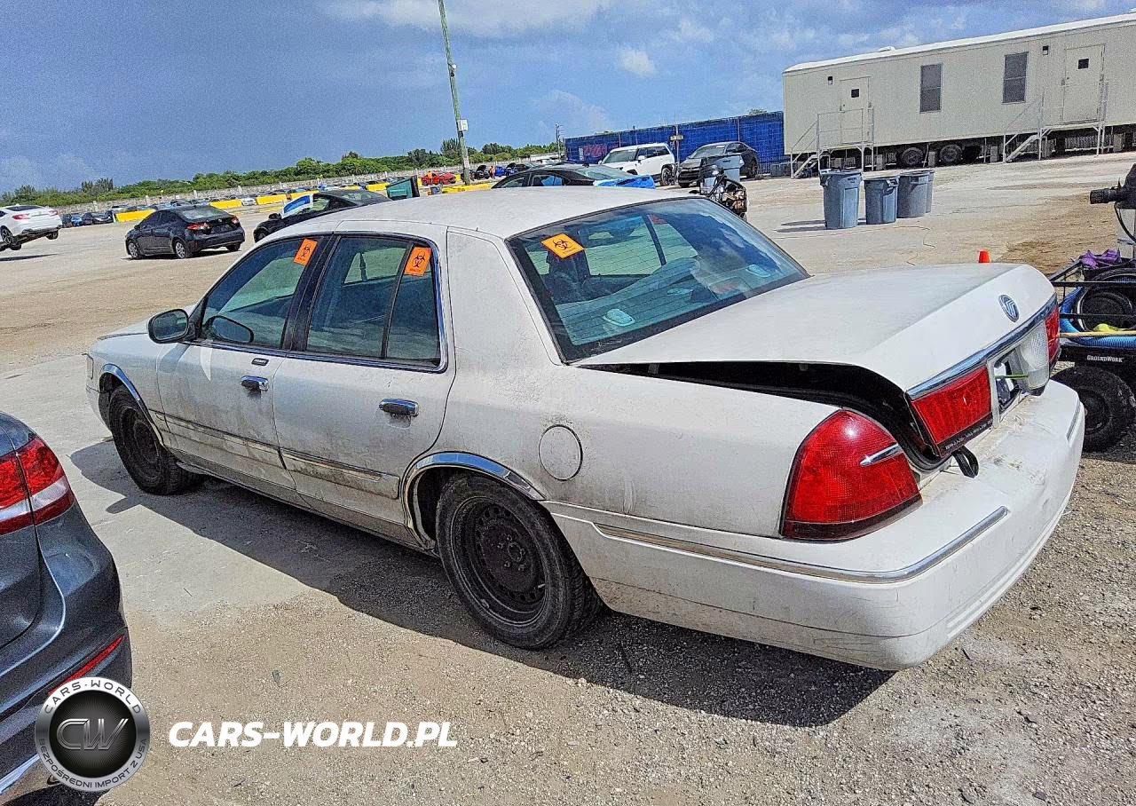 2001 Mercury Grand Marquis Gs VIN:2MEFM74W61X610329 - 2