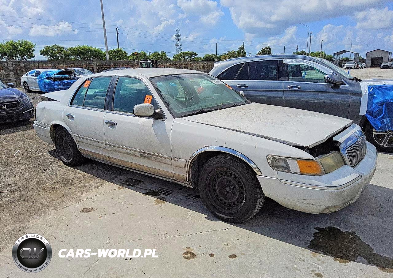 2001 Mercury Grand Marquis Gs VIN:2MEFM74W61X610329 - 4