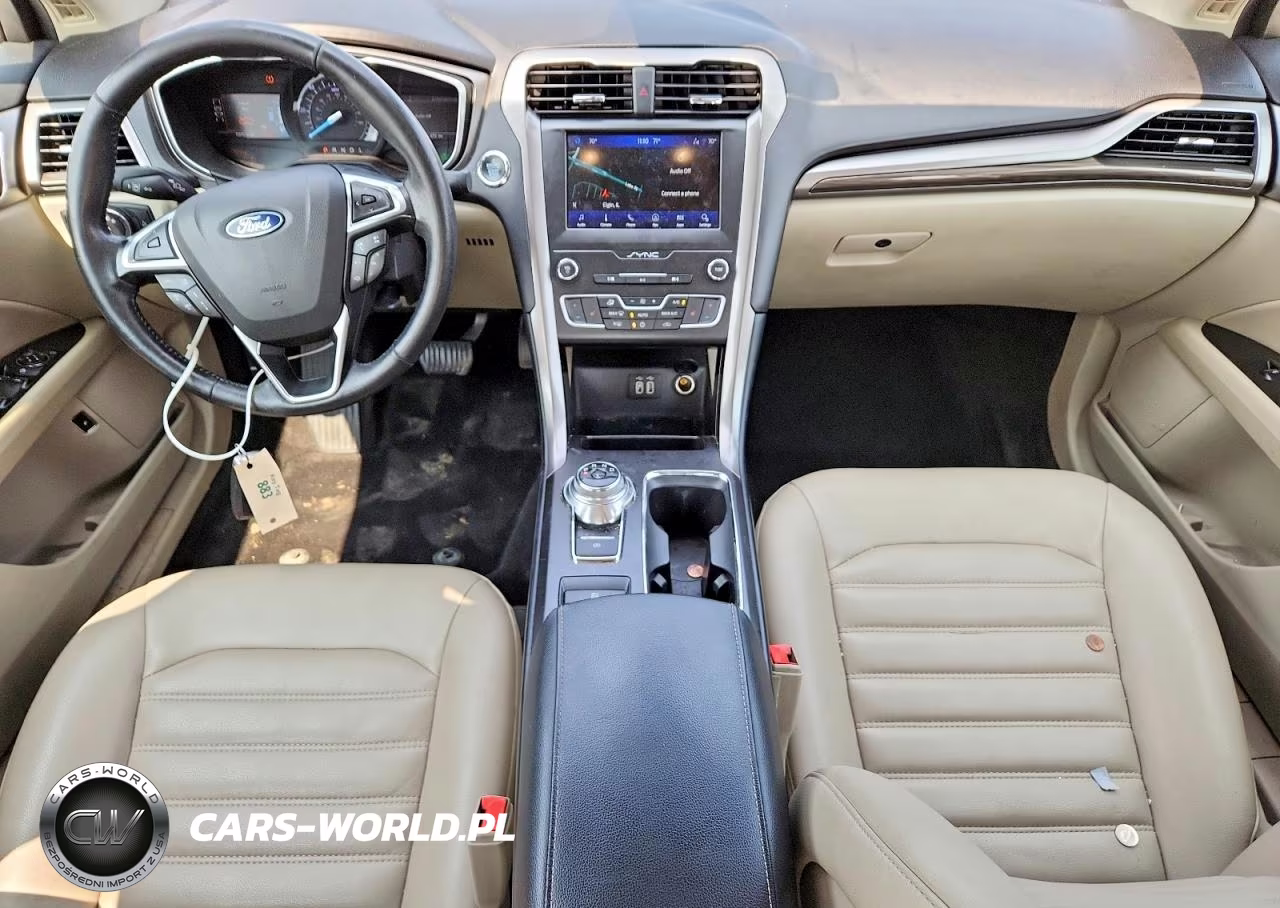 2019 Ford Fusion Sel VIN:3FA6P0MU5KR136779 - 8