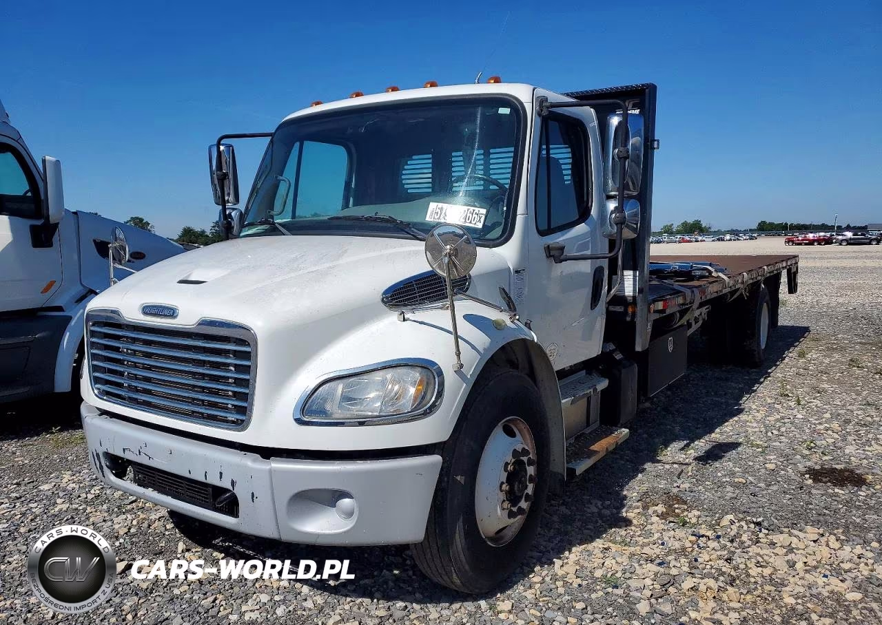 2014 Freightliner Business Class M2 Flatbed Truck VIN:1FVACWDU8EHFV6326 - 2