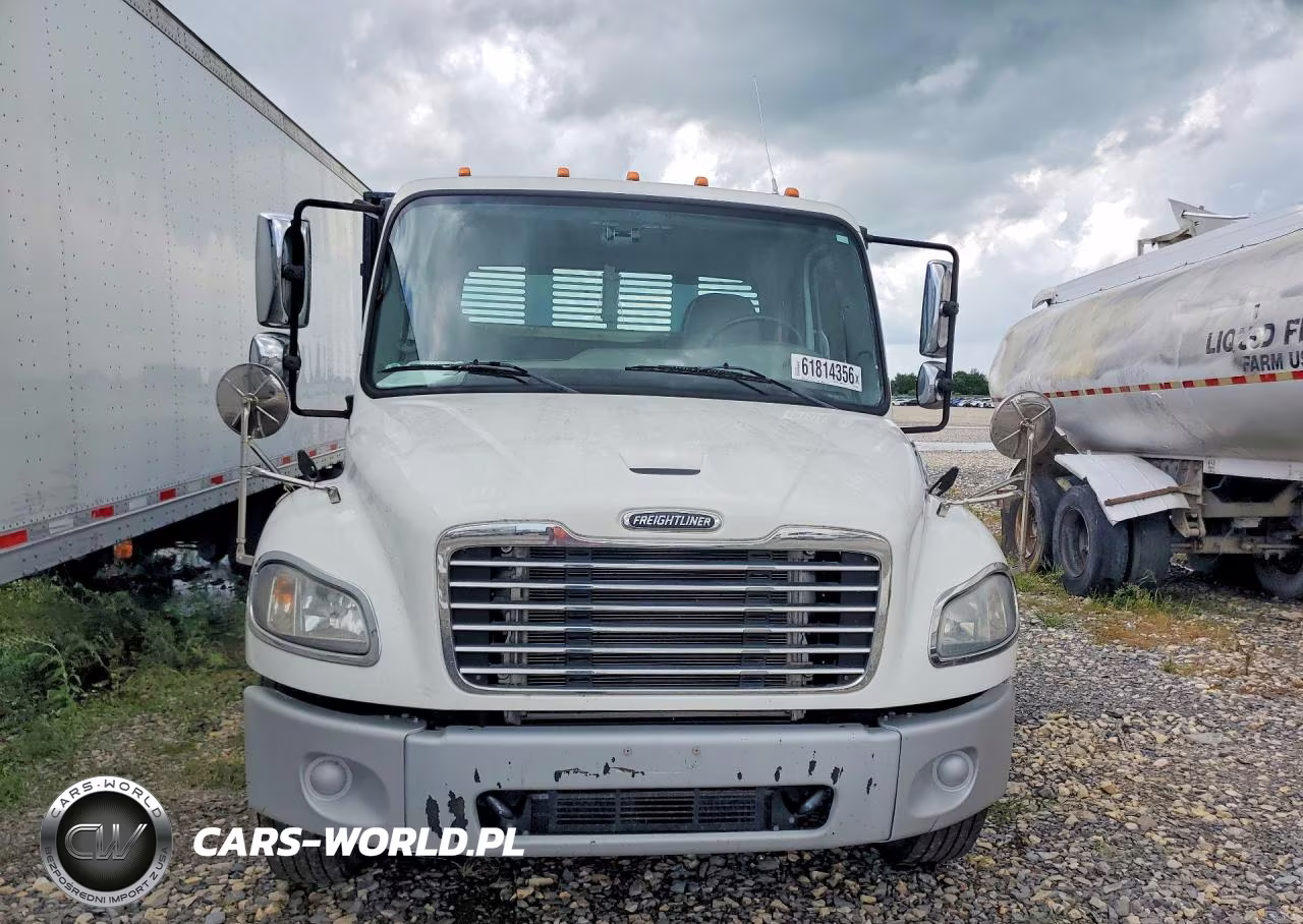 2014 Freightliner Business Class M2 Flatbed Truck VIN:1FVACWDU8EHFV6326 - 5