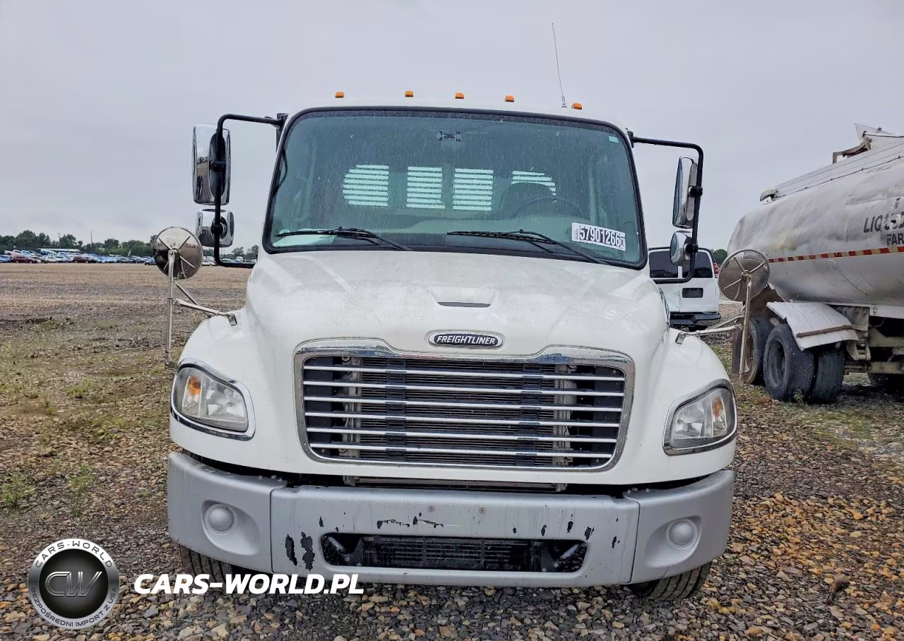 2014 Freightliner Business Class M2 Flatbed Truck VIN:1FVACWDU8EHFV6326 - 9