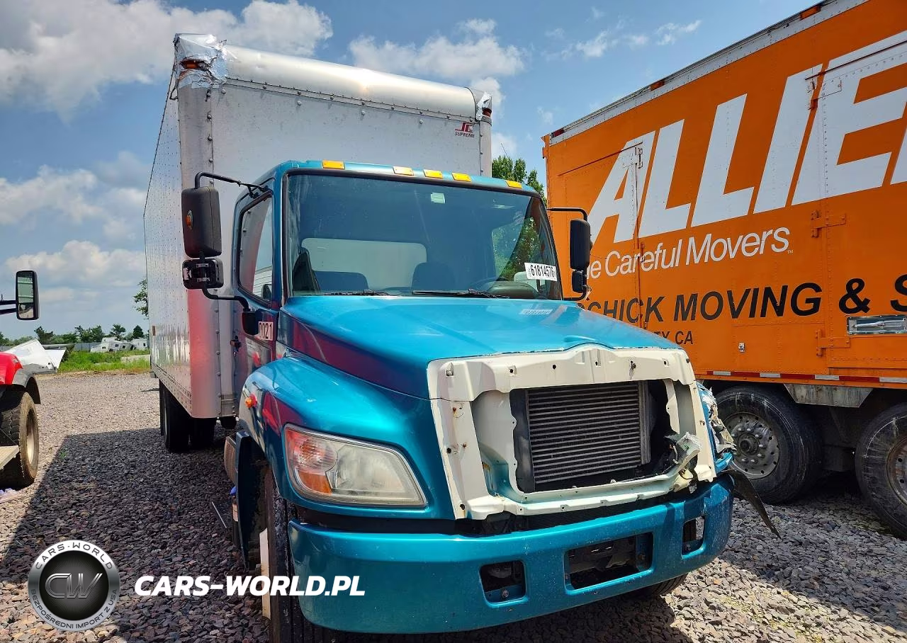 2015 Hino 258-268 Box Truck VIN:5PVNJ8JV4F4S57742 - 4