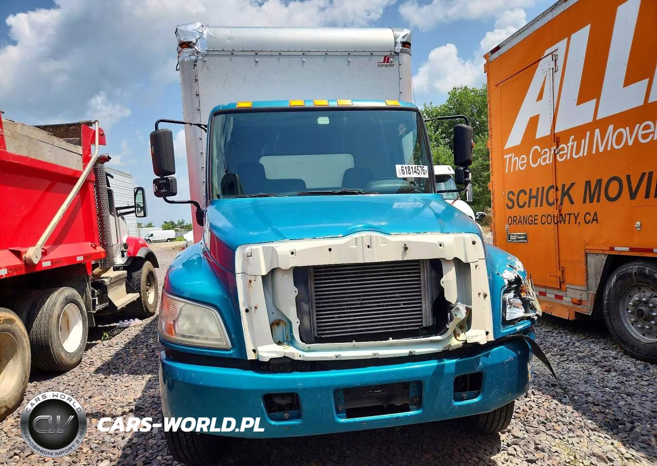 2015 Hino 258-268 Box Truck VIN:5PVNJ8JV4F4S57742 - 5
