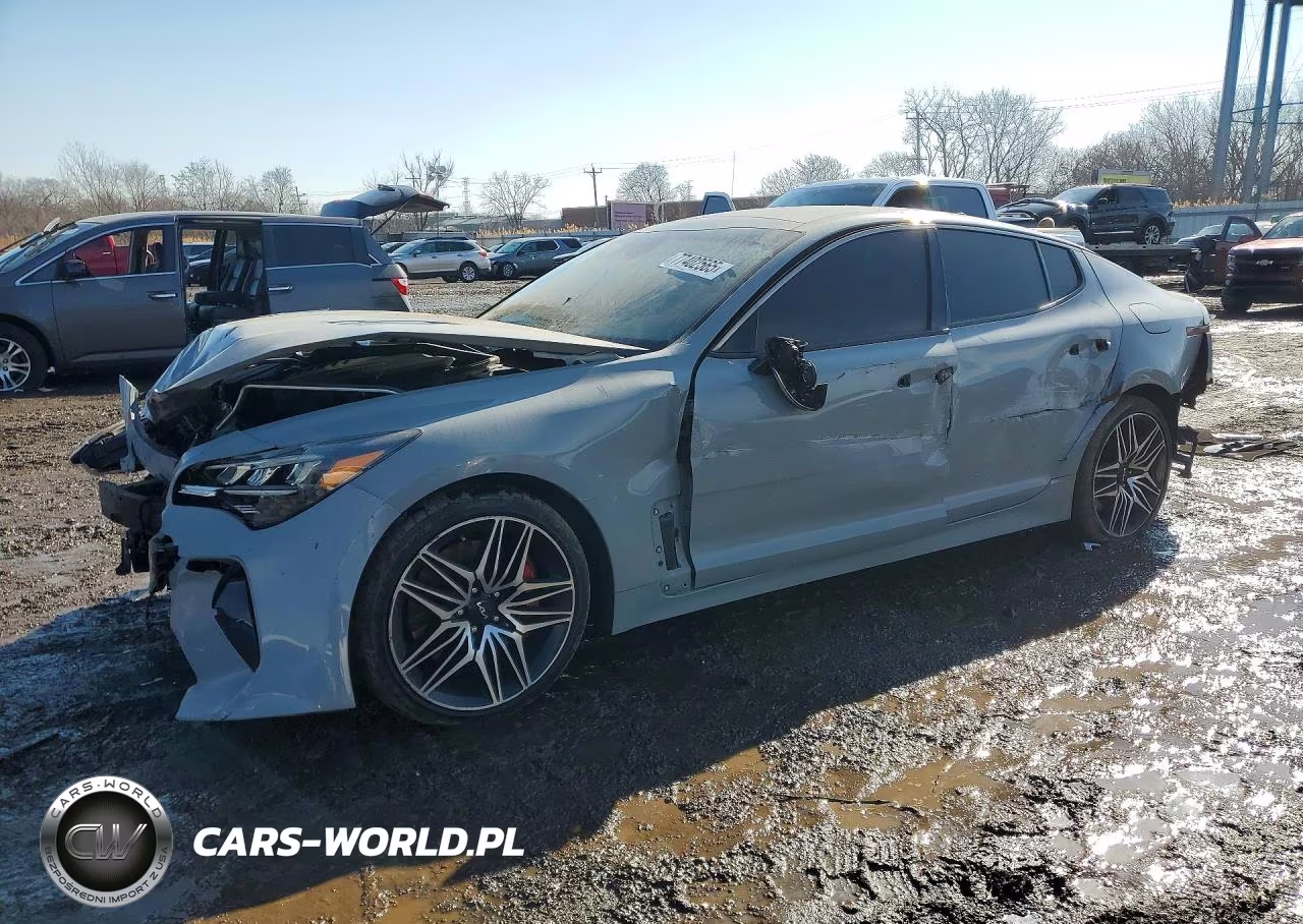 2022 Kia Stinger Gt1 VIN:KNAE45LCXN6111461 - 1