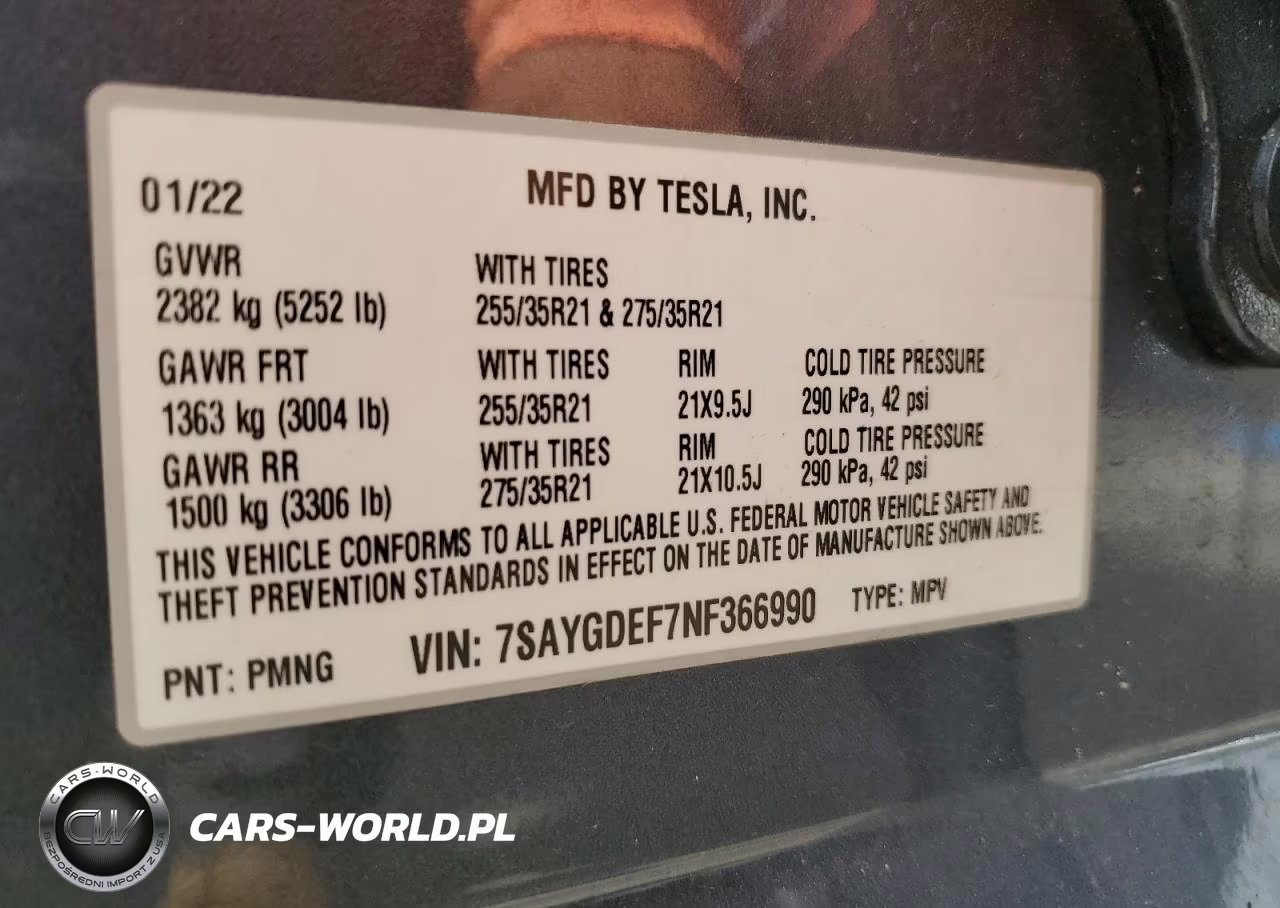 2022 Tesla Model Y VIN:7SAYGDEF7NF366990 - 25