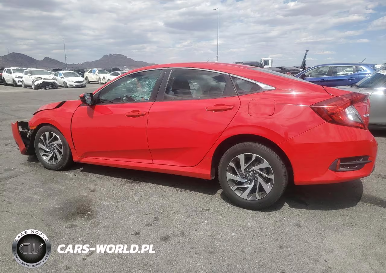 2016 Honda Civic Ex VIN:2HGFC2F7XGH525737 - 2