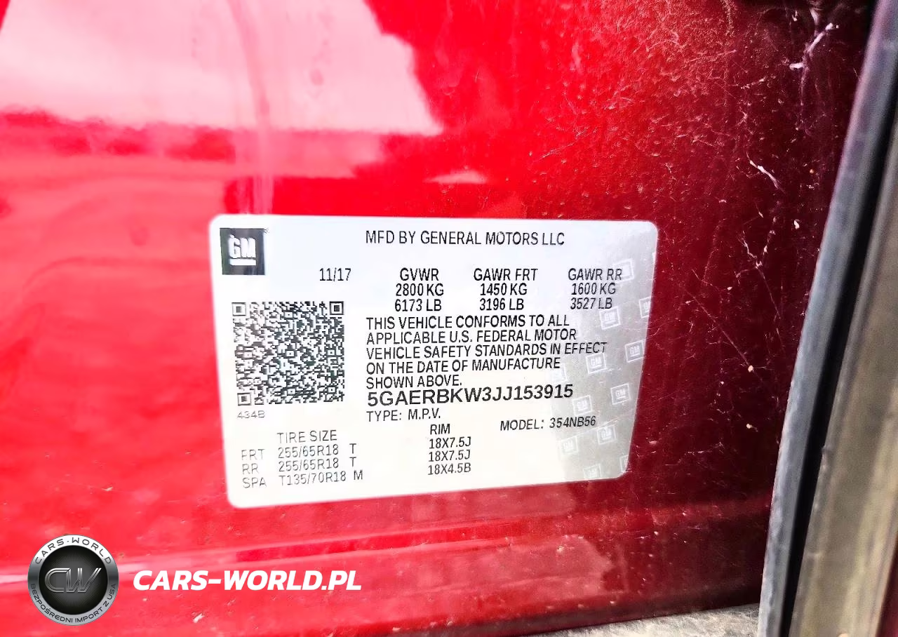 2018 Buick Enclave Essence VIN:5GAERBKW3JJ153915 - 12