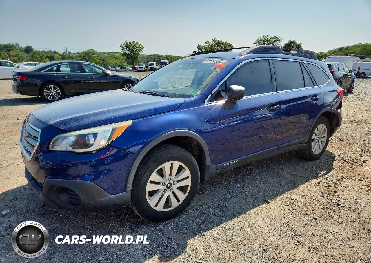 2017 Subaru Outback 2.5I – zdjęcie 1 z 13