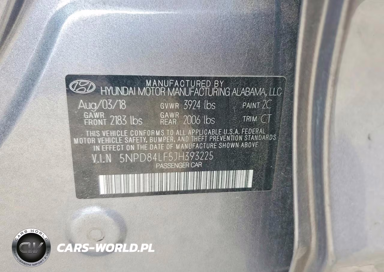2018 Hyundai Elantra Sel VIN:5NPD84LF5JH393225 - 13