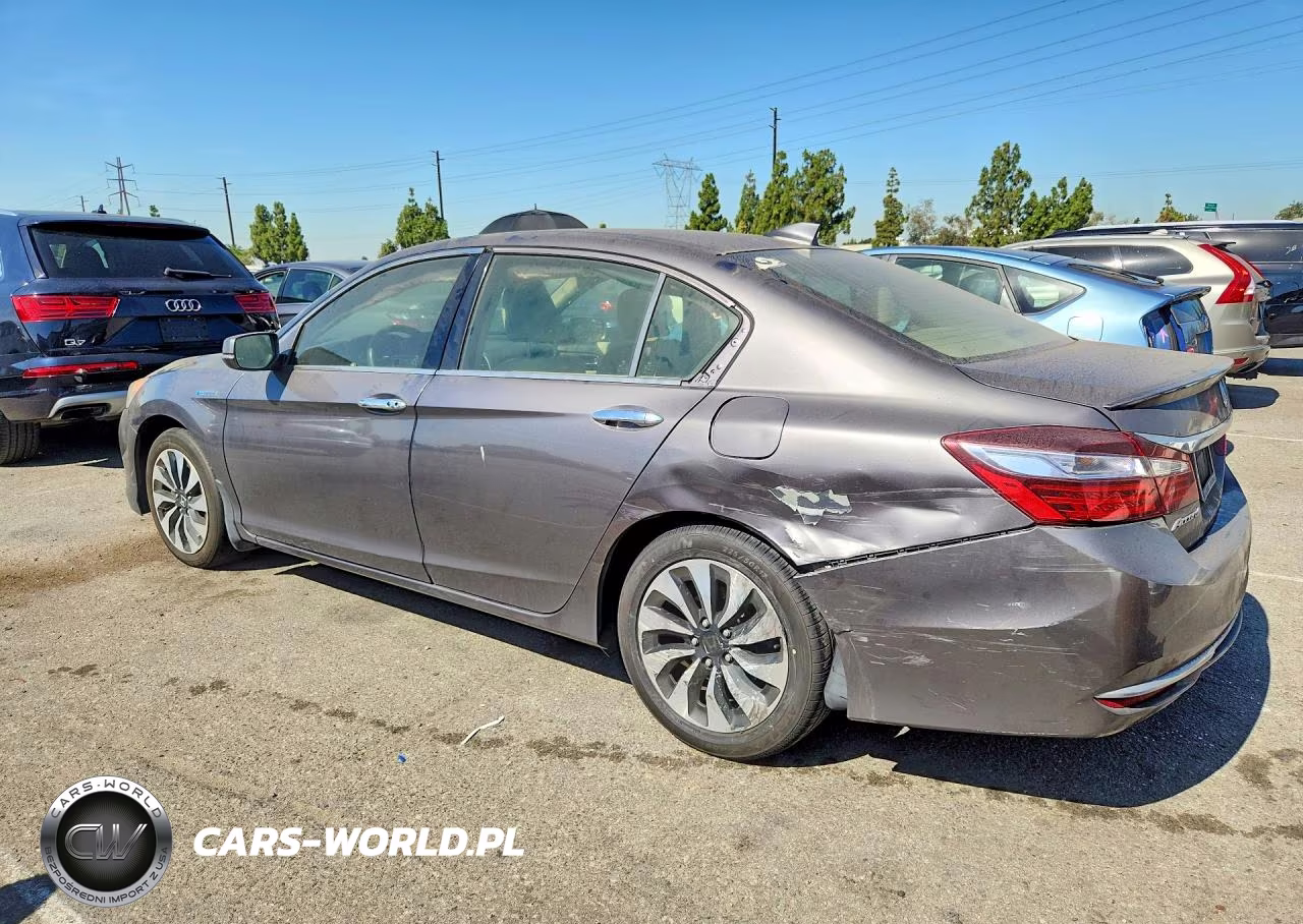 2017 Honda Accord Hybrid VIN:JHMCR6F35HC006666 - 2