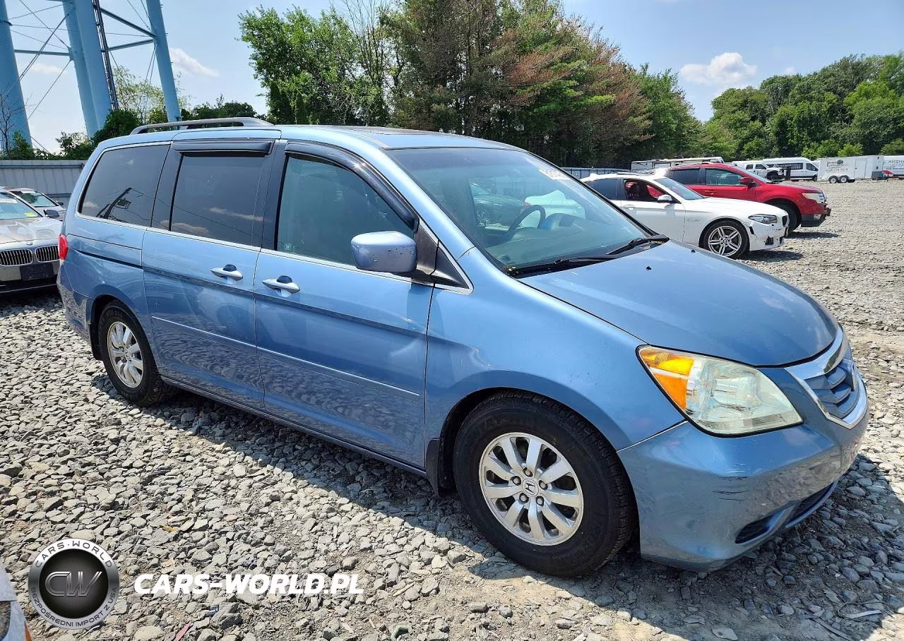 2009 Honda Odyssey Ex (With Leather) VIN:5FNRL38609B057757 - 4