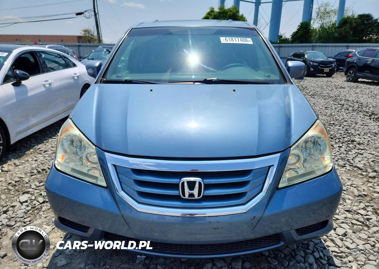 2009 Honda Odyssey Ex (With Leather) VIN:5FNRL38609B057757 - 5