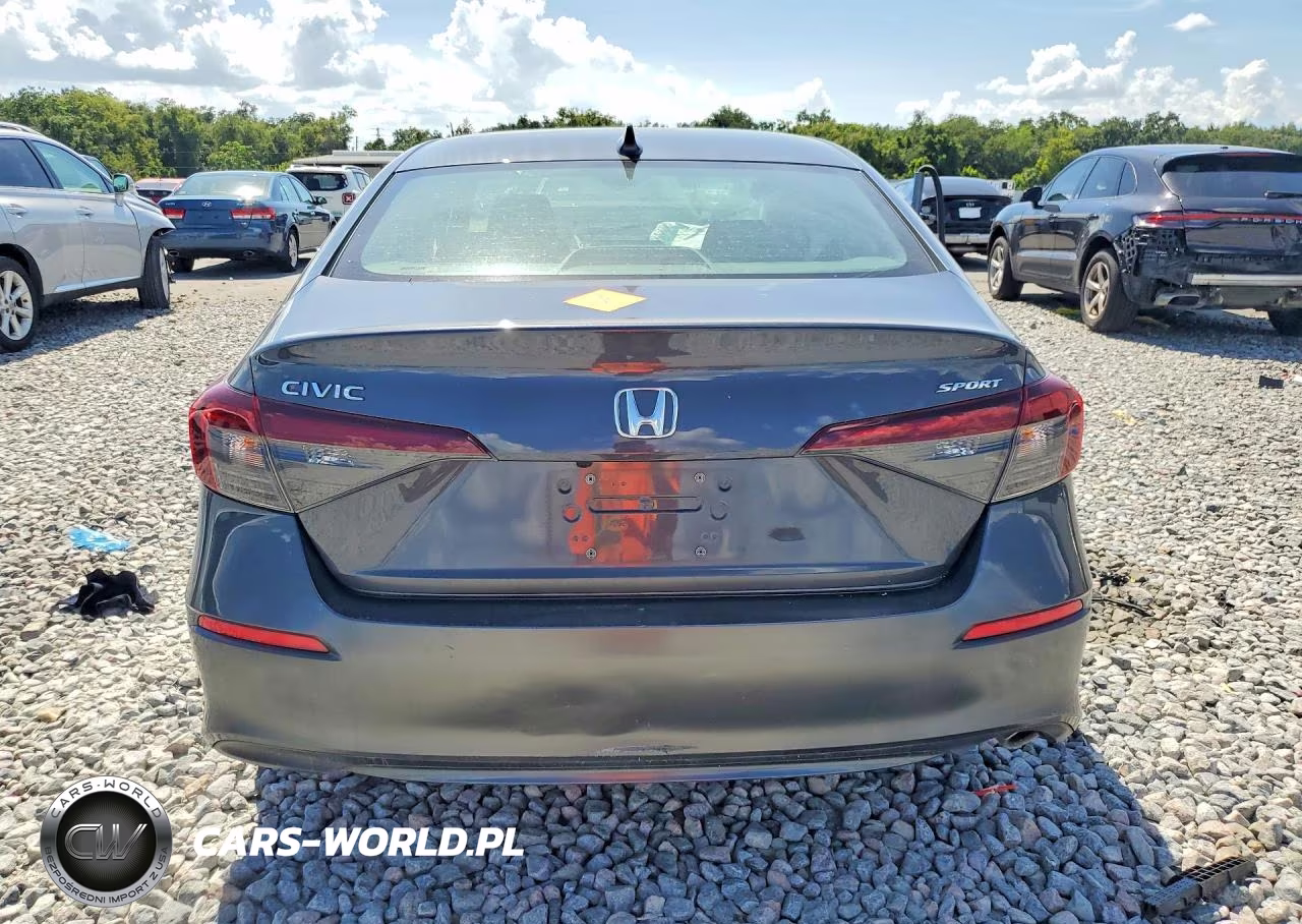 2025 Honda Civic Sport VIN:2HGFE2F56SH544450 - 6