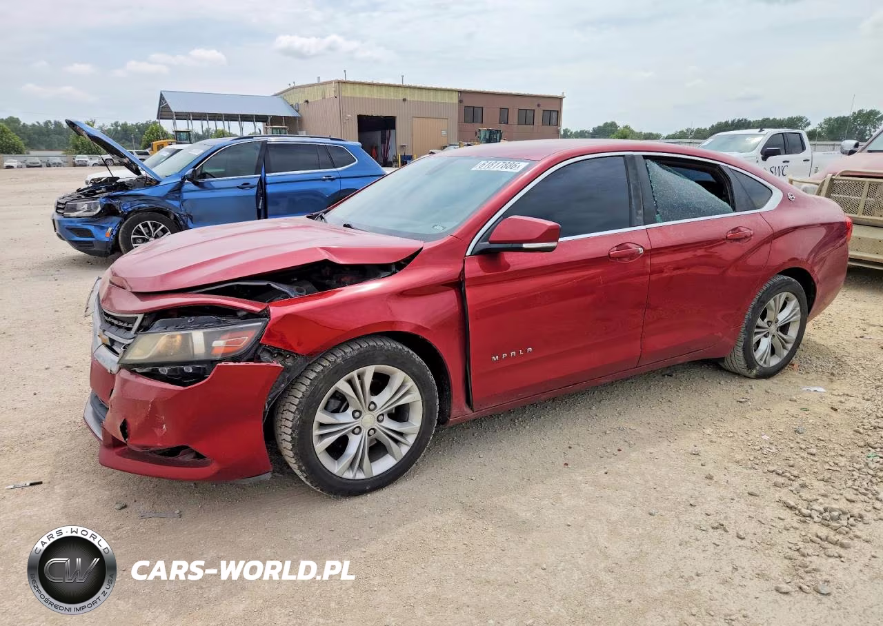 2014 Chevrolet Impala Lt VIN:2G1125S32E9162897 - 1