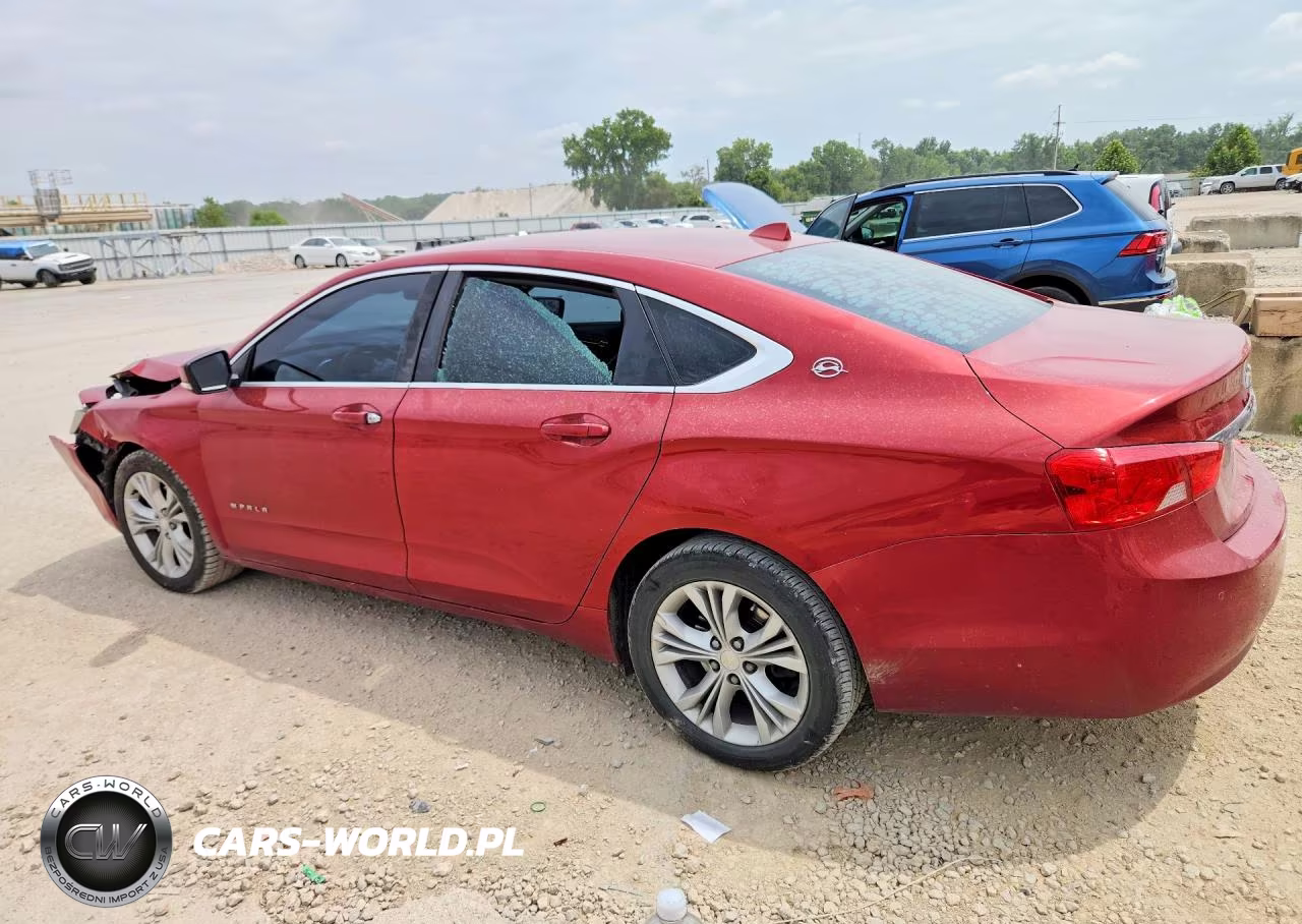 2014 Chevrolet Impala Lt VIN:2G1125S32E9162897 - 2