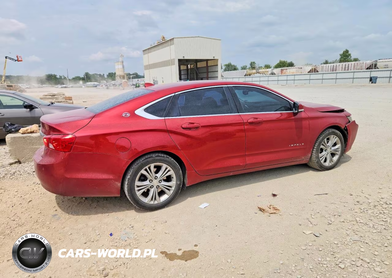 2014 Chevrolet Impala Lt VIN:2G1125S32E9162897 - 3