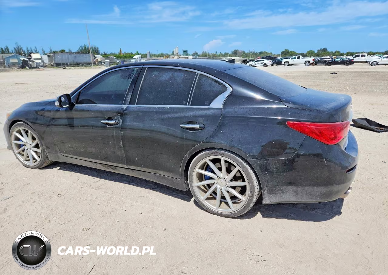 2015 Infiniti Q50 Hybrid Sport VIN:JN1AV7AP3FM790649 - 2