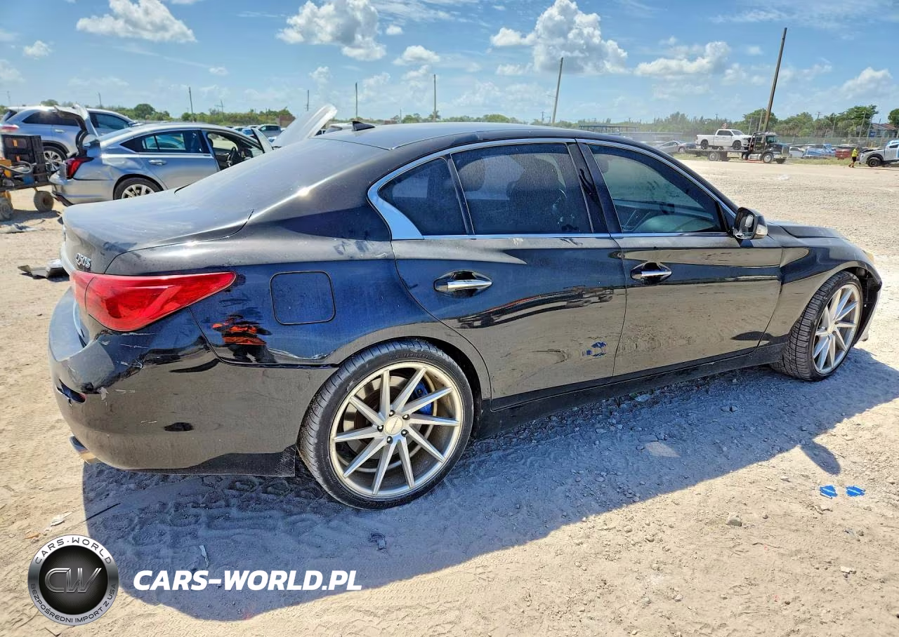 2015 Infiniti Q50 Hybrid Sport VIN:JN1AV7AP3FM790649 - 3