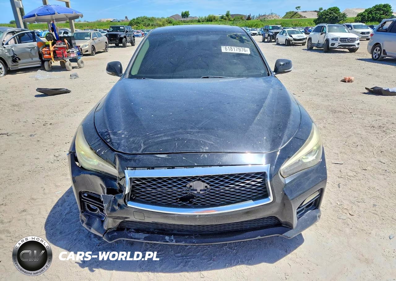 2015 Infiniti Q50 Hybrid Sport VIN:JN1AV7AP3FM790649 - 5