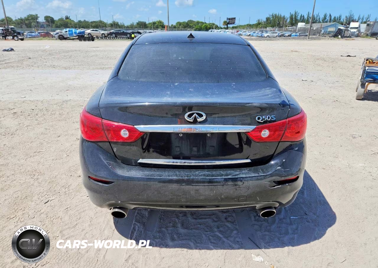 2015 Infiniti Q50 Hybrid Sport VIN:JN1AV7AP3FM790649 - 6