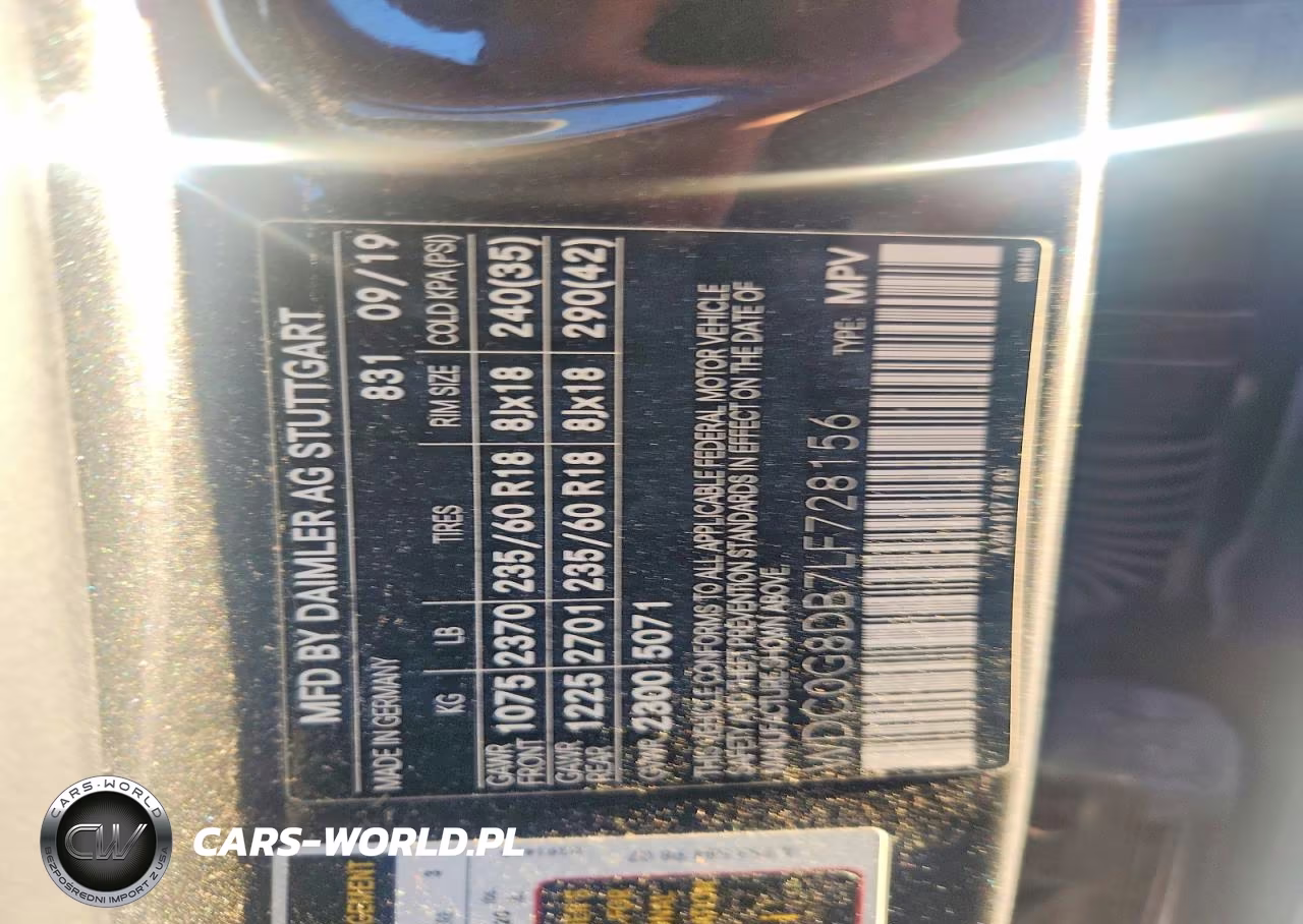 2020 Mercedes-Benz Glc 300 VIN:WDC0G8DB7LF728156 - 13