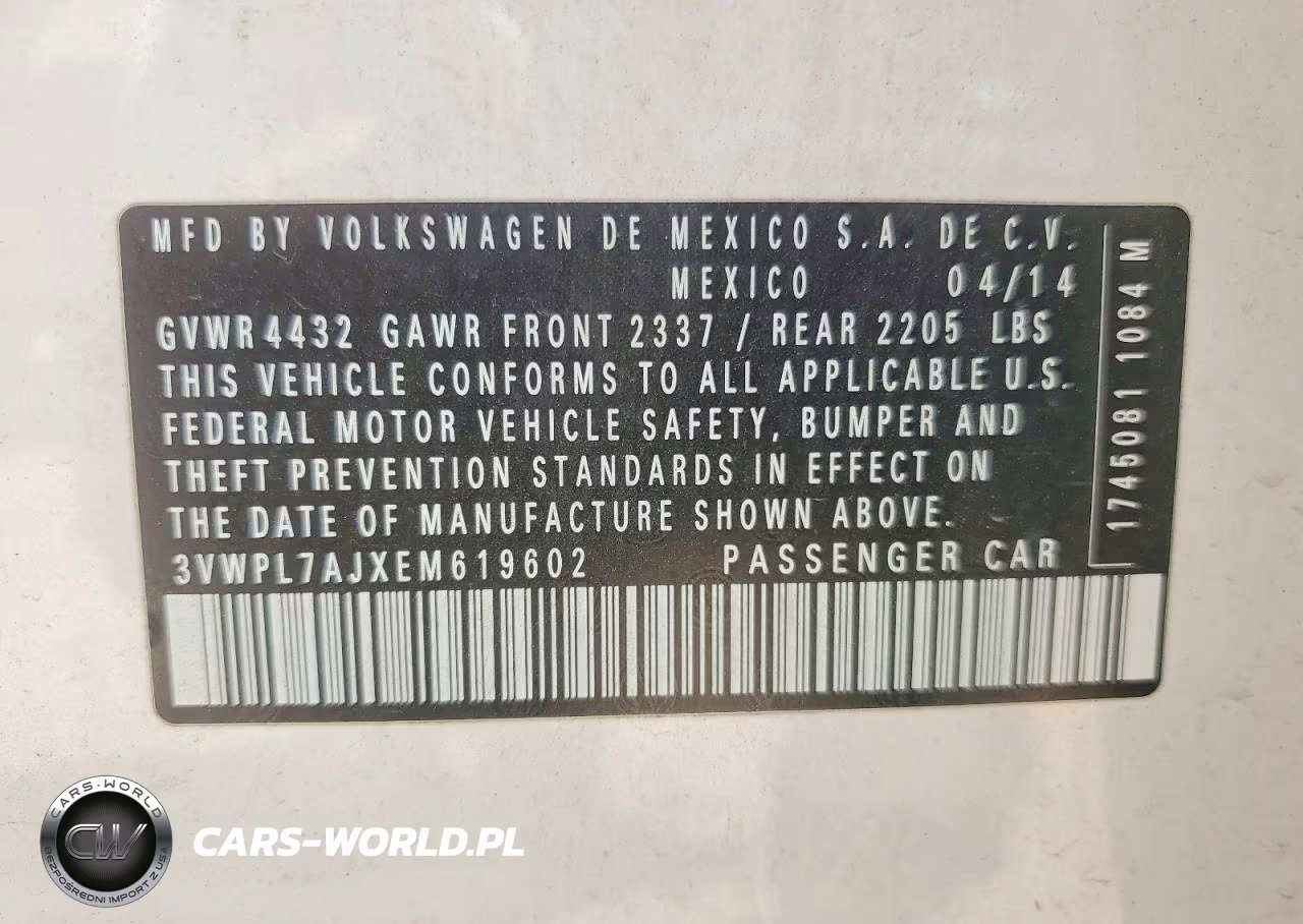 2014 Volkswagen Jetta Tdi VIN:3VWPL7AJXEM619602 - 12