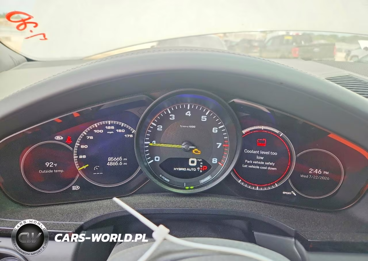 2022 Porsche Cayenne E-Hybrid VIN:WP1AE2AY0NDA26599 - 9