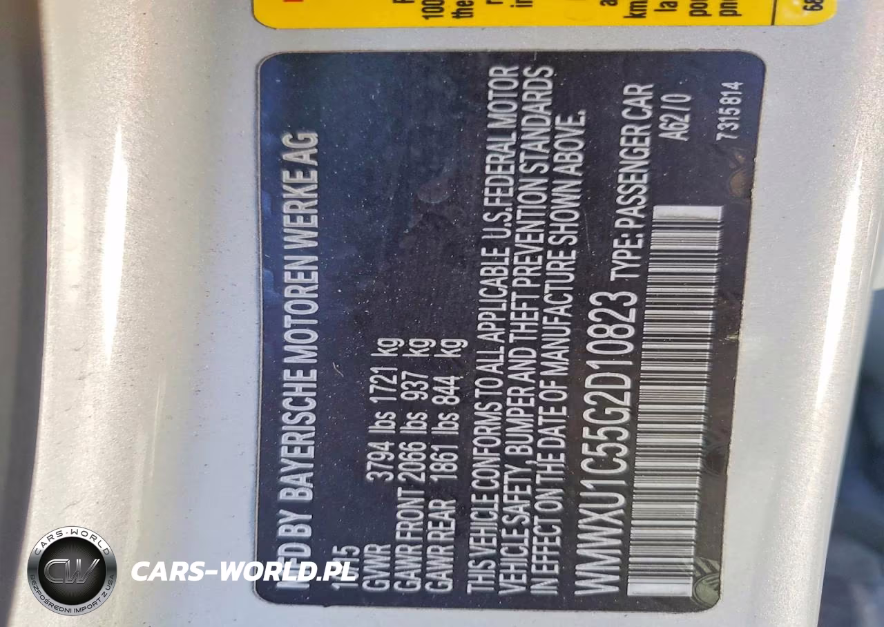 2016 Mini Cooper VIN:WMWXU1C55G2D10823 - 12