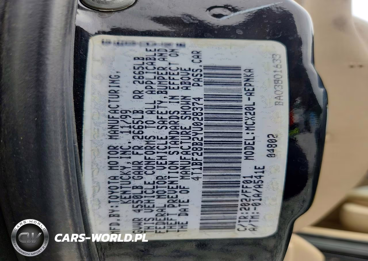 2000 Toyota Avalon Xl VIN:4T1BF28B2YU028374 - 12