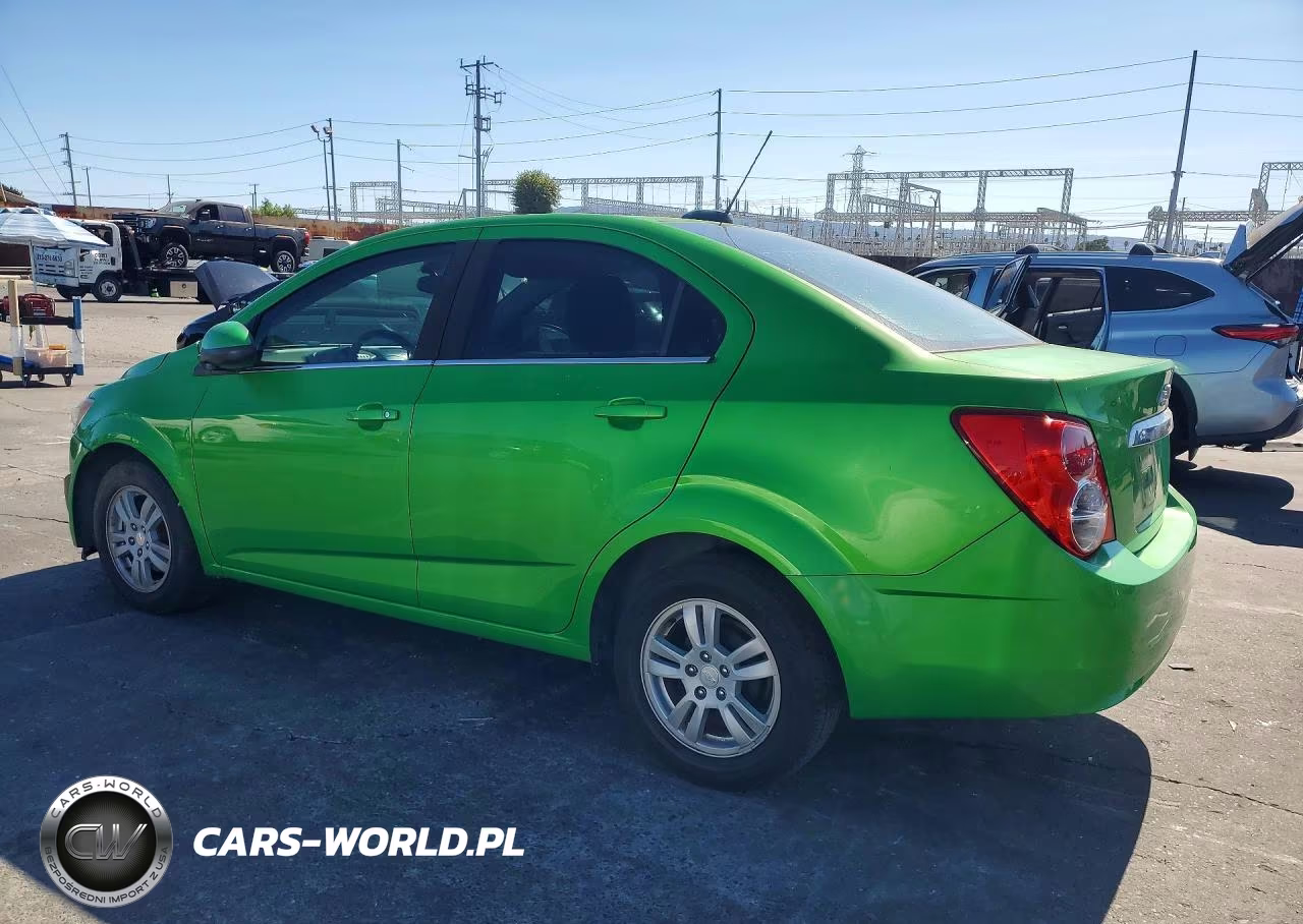 2015 Chevrolet Sonic Lt VIN:1G1JC5SH6F4147106 - 2