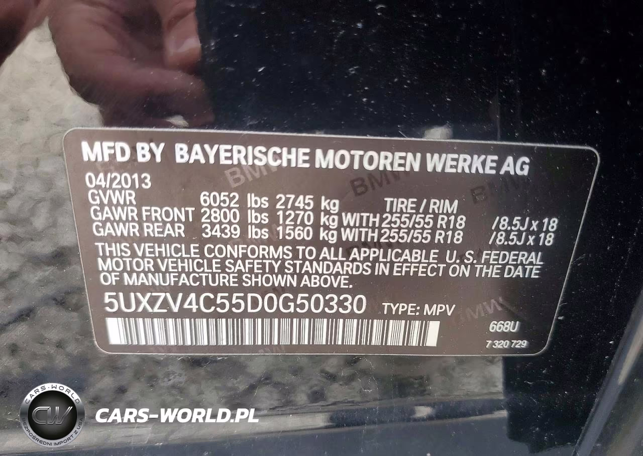 2013 BMW X5 xDrive35I VIN:5UXZV4C55D0G50330 - 14