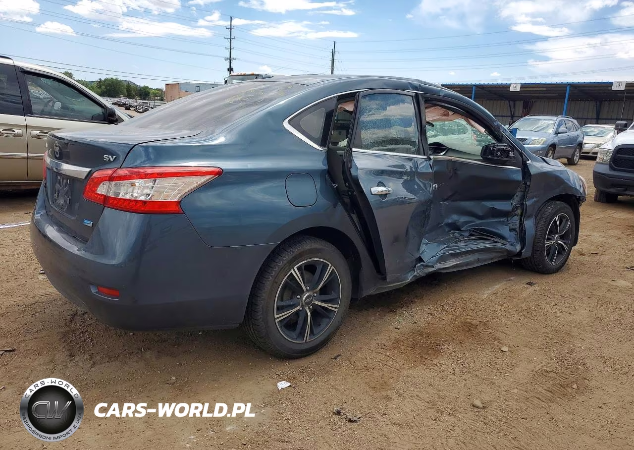2014 Nissan Sentra Sv VIN:3N1AB7AP5EY212895 - 3