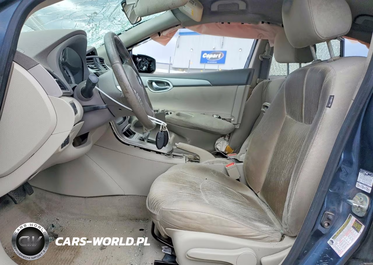 2014 Nissan Sentra Sv VIN:3N1AB7AP5EY212895 - 7