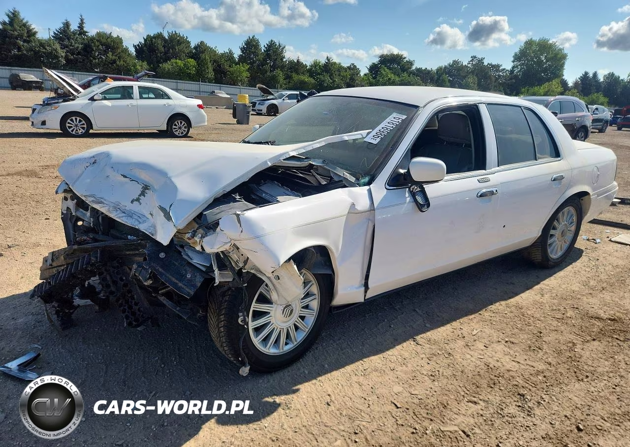 2008 Mercury Grand Marquis Ls VIN:2MEFM75V18X639043 - 1