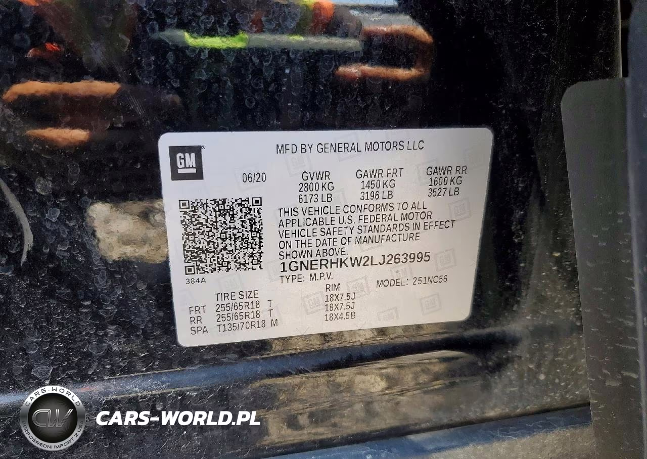 2020 Chevrolet Traverse Lt VIN:1GNERHKW2LJ263995 - 13